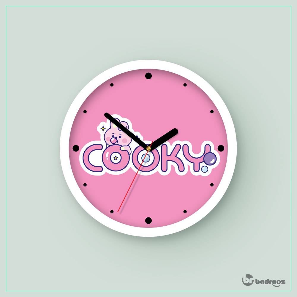 ساعت دیواری baby bt21 cooky