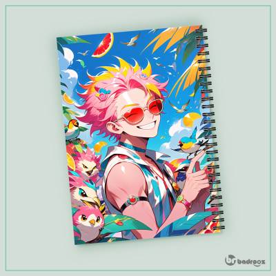 دفتر یادداشت pink Boy