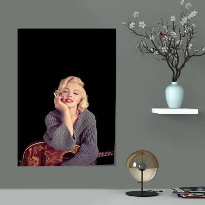 پوستر سیلک  مریلین مونرو - Marilyn Monroe 
