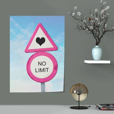 پوستر سیلک No Limits- 2