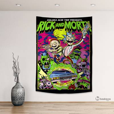 بک دراپ ریک و مورتی 3-Rick and Morty