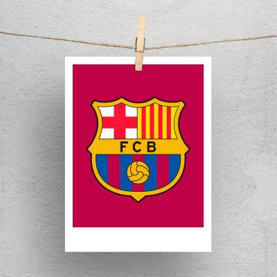 پولاروید(فتوکارت) لوگوی بارسلونا