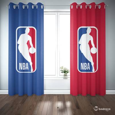 پرده پانچ لوگوی NBA