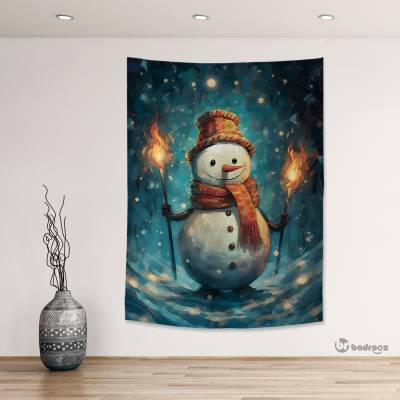 بک دراپ Snowman