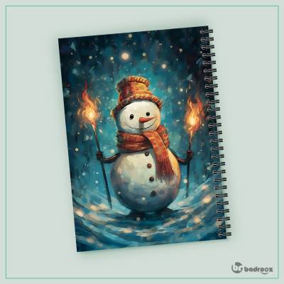 دفتر یادداشت Snowman