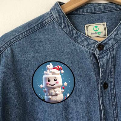 پچ حرارتی (برچسب لباس) Snowman 3
