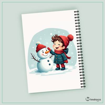 دفتر یادداشت Snowman 4