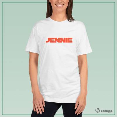 تی شرت زنانه jennie logo