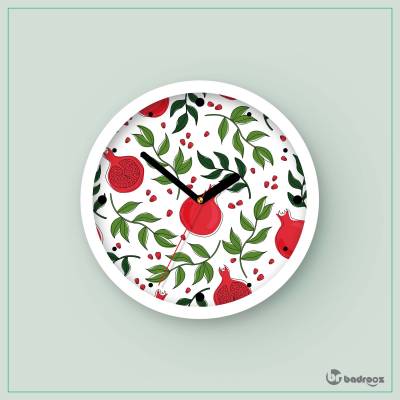 ساعت دیواری  پترن یلدایی1
