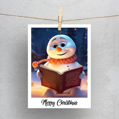 پولاروید(فتوکارت) Cute Snowman