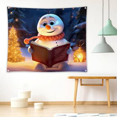 دراپ بنر Cute Snowman