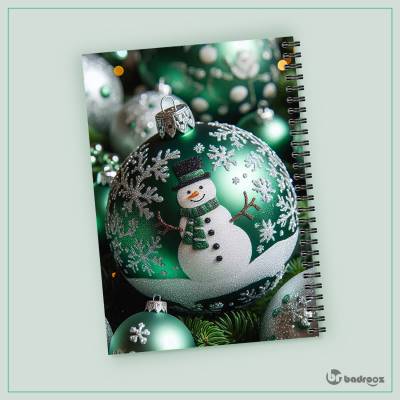 دفتر یادداشت Christmas Ball