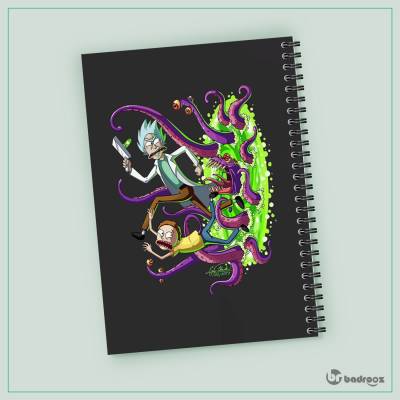 دفتر یادداشت ریک و مورتی 4-Rick and Morty