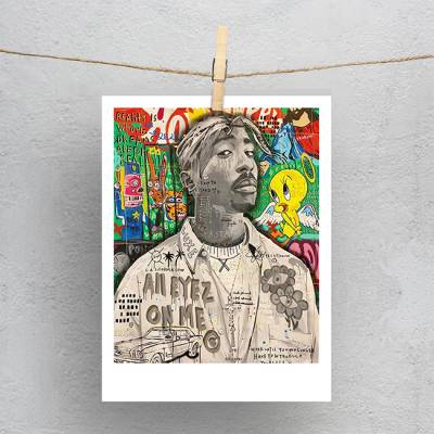 پولاروید(فتوکارت) توپاک شکور - Tupac Shakur