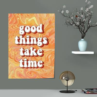 پوستر سیلک good things -2