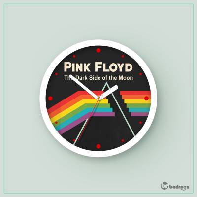 ساعت دیواری  پینک فلوید - pink floyd 
