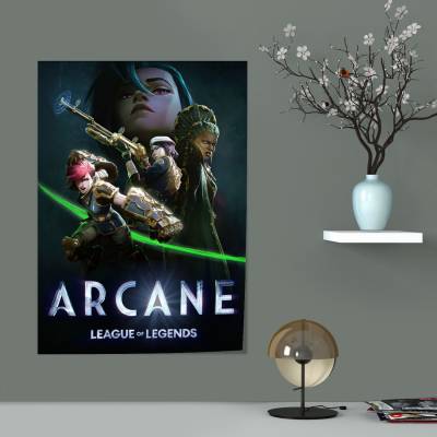 پوستر سیلک طرح Arcane 2
