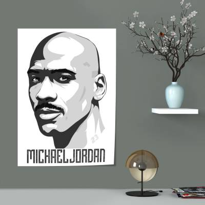 پوستر عکاسی michael jordan