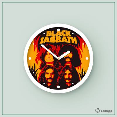 ساعت دیواری  گروه  - black sabbath