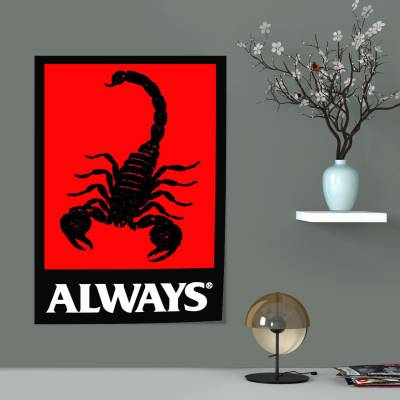 پوستر سیلک always