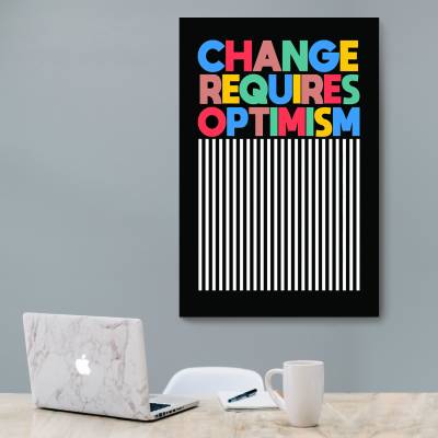 شاسی  change  requires optimism
