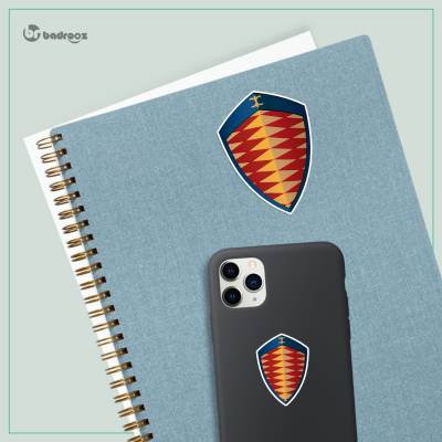 استیکر و برچسب آرم کوئینزگ