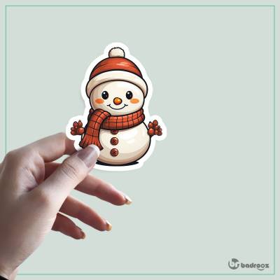 استیکر و برچسب Snowman 6
