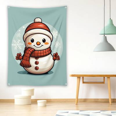 دراپ بنر Snowman 6