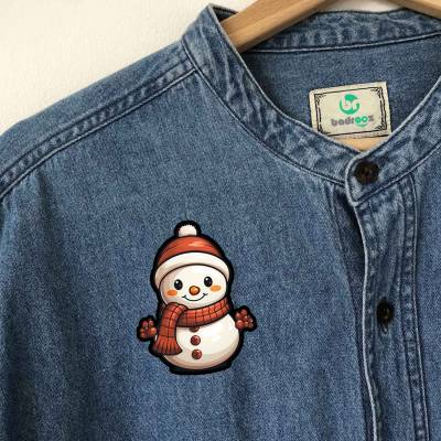 پچ حرارتی (برچسب لباس) Snowman 6