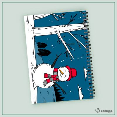دفتر یادداشت Snowman 7