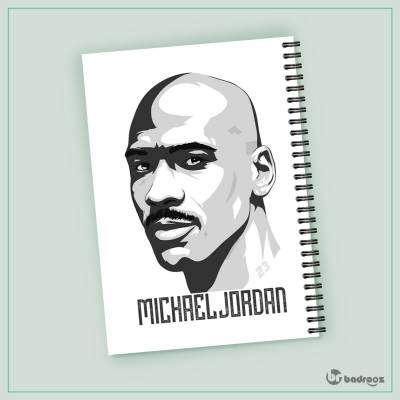 دفتر یادداشت michael jordan