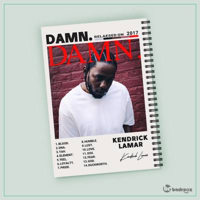 دفتر یادداشت آلبوم DAMN