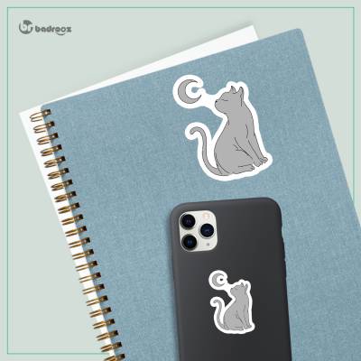استیکر و برچسب H_Cat&Moon3