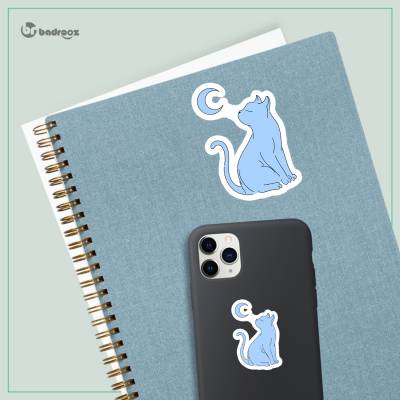 استیکر و برچسب H_Cat&Moon4
