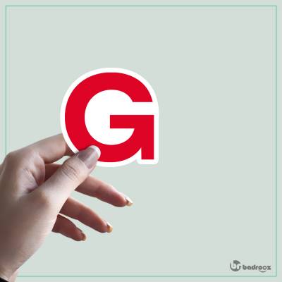 استیکر و برچسب حروف انگلیسی 1 - حرف G