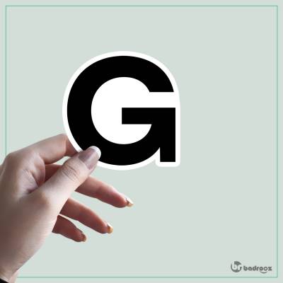 استیکر و برچسب حروف انگلیسی 2 - حرف G