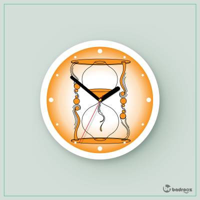 ساعت دیواری  H_Hourglass3