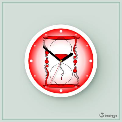ساعت دیواری  H_Hourglass4