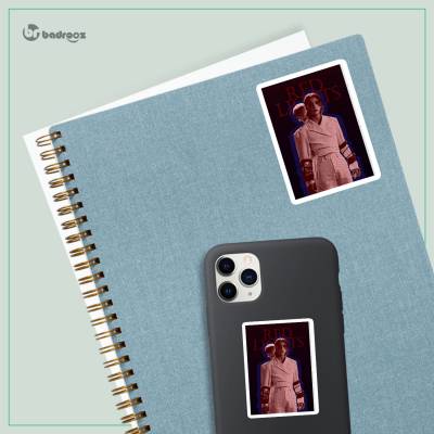 استیکر و برچسب RED LIGHTS bangchan & hyunjin