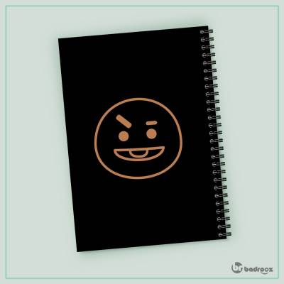 دفتر یادداشت  BT21 shooky line