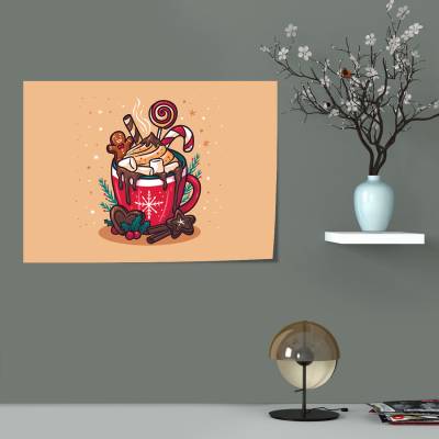 پوستر سیلک Hot Chocolate