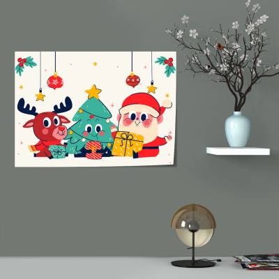 پوستر سیلک Christmas 3