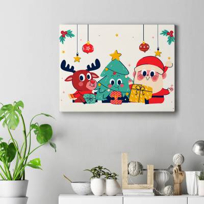 تابلو کنواس (بوم) Christmas 3