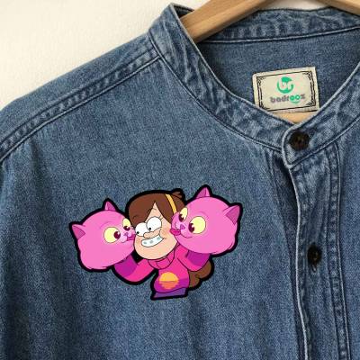 پچ حرارتی (برچسب لباس) آبشار جاذبه Mable