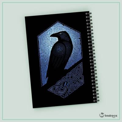 دفتر یادداشت کلاغ آبی 
