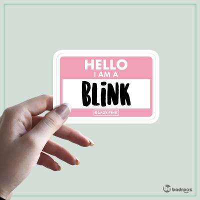 استیکر و برچسب بلک پینک - black pink 