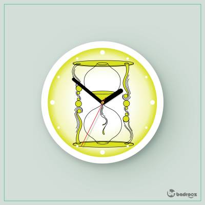 ساعت دیواری  H_Hourglass2