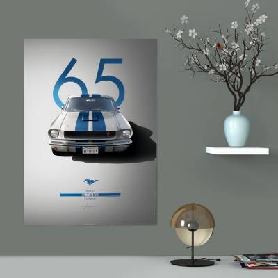 پوستر سیلک موستانگ g-t350