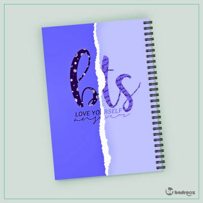دفتر یادداشت bts 