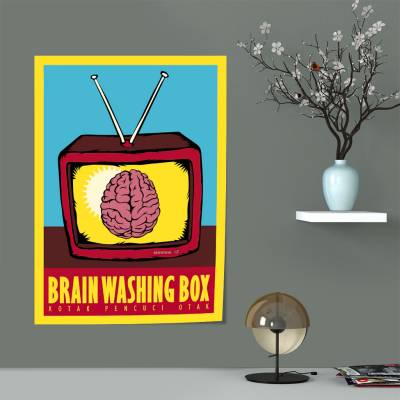 پوستر سیلک brain